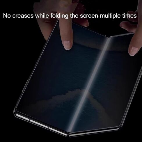 2 Pack Privacy Matte Front Screen Protector For Samsung Galaxy Z Fold 7,2 Pack Anti-Spy Anti Glare Inner Film+2X Camera Lens Protector Accessories in Saudi Arabia
