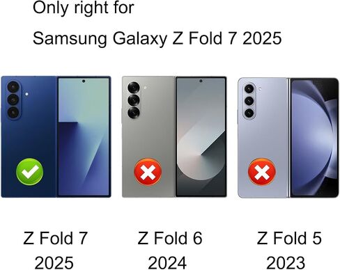 2 Pack Privacy Matte Front Screen Protector For Samsung Galaxy Z Fold 7,2 Pack Anti-Spy Anti Glare Inner Film+2X Camera Lens Protector Accessories in Saudi Arabia