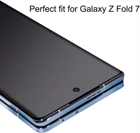 2 Pack Privacy Matte Front Screen Protector For Samsung Galaxy Z Fold 7,2 Pack Anti-Spy Anti Glare Inner Film+2X Camera Lens Protector Accessories in Saudi Arabia