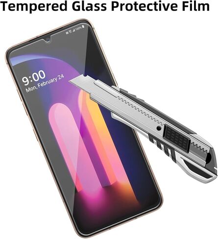 4 Pack Glass Screen Protector Compatible for LG V60 ThinQ in Saudi Arabia