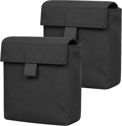 أكياس ULIONTAC الجانبية Molle EDC لحقيبة الظهر وحزام الخصر بالإضافة إلى 1000D نايلون مدمج وحقيبة مقاومة للماء 2 حزمة in Kuwait