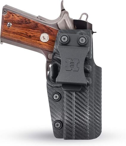 Houston Gun Holsters IWB Kydex Holster, 1911 4 in, Carbon Fiber in Kuwait
