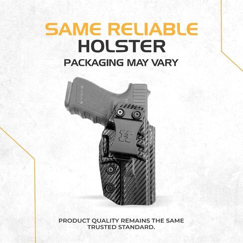 Houston Gun Holsters IWB Kydex Holster, 1911 4 in, Carbon Fiber in Kuwait