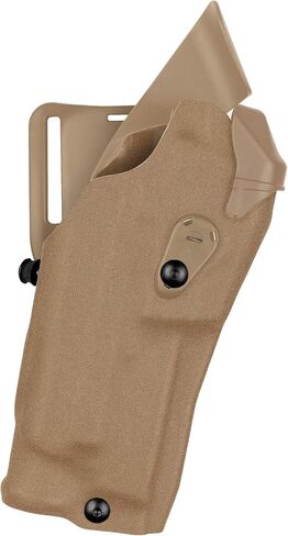 Safariland 6390RDS Level One Retention Duty Holster, Red Dot Sight Compatible, STX Coyote Brown, Right Hand, Fits: Glock 17/22 Surefire X300U in Saudi Arabia