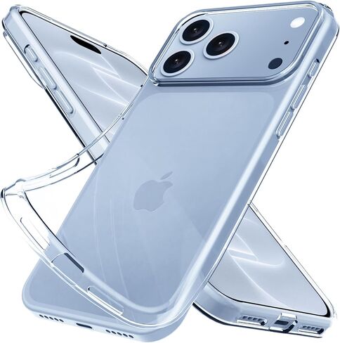 Crystal Clear for iPhone 18 Pro Max Case, Slim Fit Transparent TPU Cover in Saudi Arabia