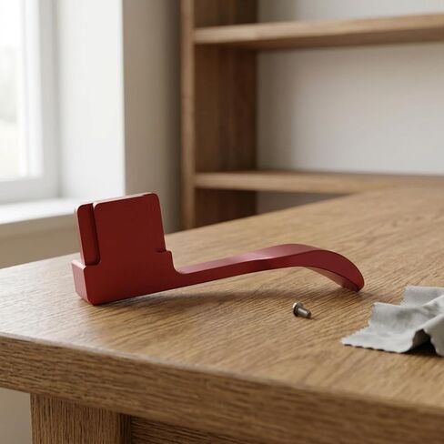 Thumb Grip Hot Shoe Grip 1 Piece for A7C A7CII Camera Red Aluminum in Saudi Arabia