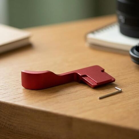 Thumb Grip Hot Shoe Grip 1 Piece for A7C A7CII Camera Red Aluminum in Saudi Arabia