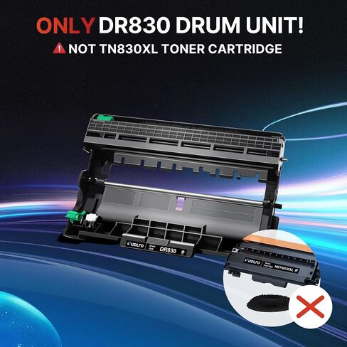 DR830 Drum Unit Brother DR830 for DCP-L2640DW Printer DR 830 2 Pack in Saudi Arabia