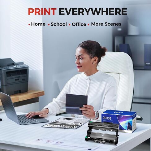 DR830 Drum Unit Brother DR830 for DCP-L2640DW Printer DR 830 2 Pack in Saudi Arabia
