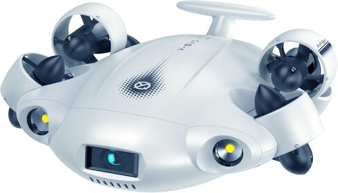 QYsea Fifish V-EVO Standard ROV Kit w/Removable SD Card Omni View 4K 60FPS Underwater Drone (No Arm) in Saudi Arabia