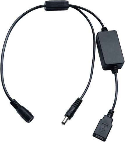 USB Adapters 5.5x2.1mm Female to 5.5x2.1mm Male USB Female Connectors Charging Barrels Power Adapters for 12V 5V Camera in Saudi Arabia