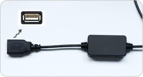 USB Adapters 5.5x2.1mm Female to 5.5x2.1mm Male USB Female Connectors Charging Barrels Power Adapters for 12V 5V Camera in Saudi Arabia