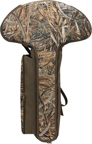 MYDAYS Soft Crossbow Case,Gear for Turkey Season, Camo Padded Tactical Archery Bow Carrier Quiver Bag with Backpack Straps for Outdoor Hunting in Kuwait