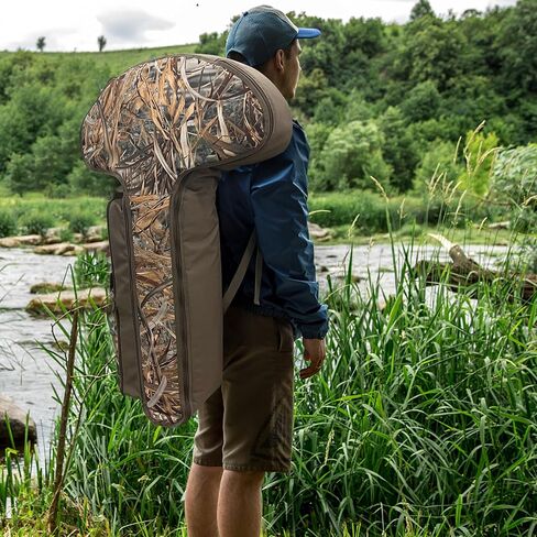 MYDAYS Soft Crossbow Case,Gear for Turkey Season, Camo Padded Tactical Archery Bow Carrier Quiver Bag with Backpack Straps for Outdoor Hunting in Kuwait