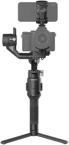 DJI Ronin-S Essentials Kit - Camera Stabilizer 3-Axis Gimbal Handheld for DSLR Mirrorless Cameras up to 8lbs / 3.6kg Payload for Sony Nikon Canon Panasonic Lumix, Black in Saudi Arabia