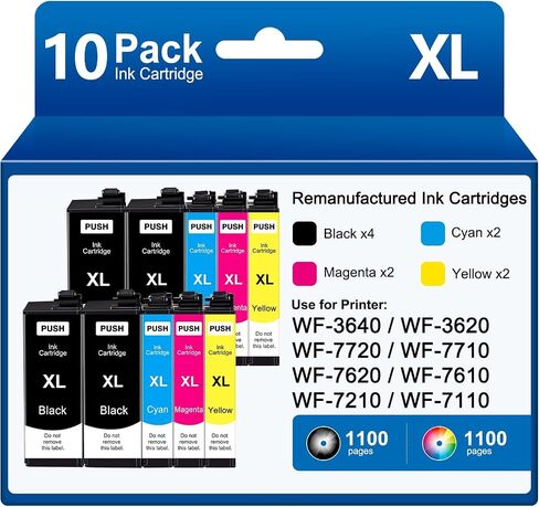 Remanufactured Replacement for Epson 252XL T252XL Ink Cartridges Combo Pack in Saudi Arabia
