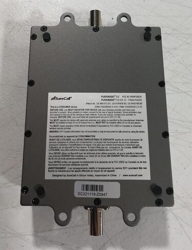 SureCall Fusion2Go OTR Cell Phone Signal Booster for Trucks, Work Vans, Fleets, Boosts 5G/4G LTE, Verizon AT&T Sprint T-Mobile, Large Vehicle RV Trailer, Multi-User, FCC Approved, USA Company in Saudi Arabia
