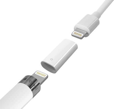 TechMatte Charging Adapter Compatible with Apple Pencil 1st Generation,Female to Female Charger Connector (4-Pack Charging ONLY) in Saudi Arabia