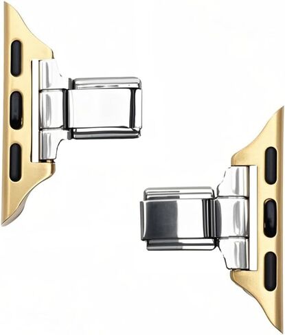 Italian Charm Bracelet Apple Watch Band Connectors,Charm Link Strap Adapter for Apple Watch SE,Series 4,5,6,7,8,9,10,Ultra in Kuwait