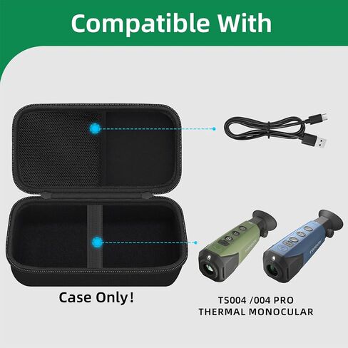 Thermal Camera Hard Storage Case for TS004/ TS004 Pro Infrared Monocular in Kuwait