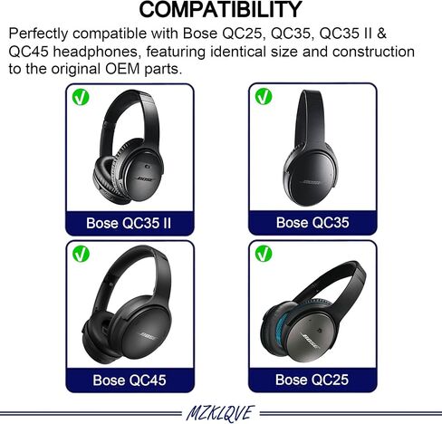 QC35 Metal Hinge Swivel - Replacement Parts for Bose QuietComfort 35 II, QC35 II, QC35, QC45, and QC25 Headphones(Black) in Saudi Arabia