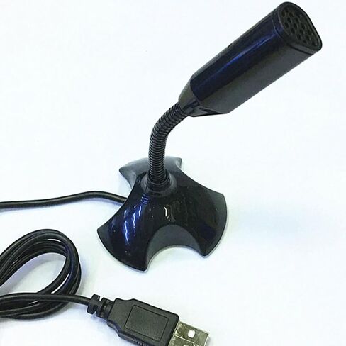 ميكروفون USB محمول للكمبيوتر والتسجيل الصوتي والتوصيل والتشغيل in Kuwait