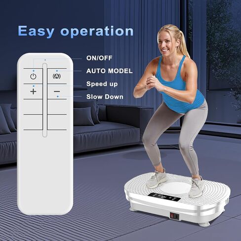 MR-2398 MR-2398P Remote Replacement for MERACH Vibration Plate Exercise Machine Compatible with YESOUL YS-VM60 ZENACTIVE Vibration Platform Upright Stability Stand & Body Sculpture in Kuwait