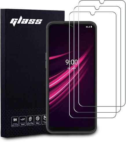 Douglass Screen Protector for T-Mobile Revvl V+ 5G Tempered Glass 3 Pack in Saudi Arabia