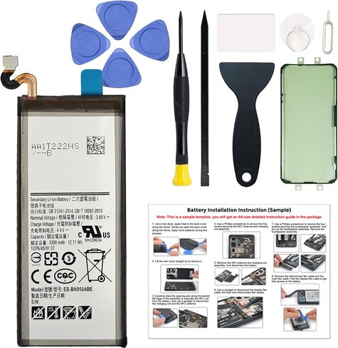 for Galaxy A54 5G / A34 5G Cellphone Battery Replacement Kit EB-BA546ABY, with Installation Guide & Repair Tools in Saudi Arabia