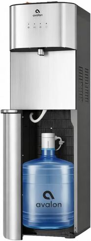 Avalon BPA Free 3 Gallon Reusable Water Bottle Container, FDA Approved, with Carry Handle Fits All Branded Water Dispensers, Lid Included in Saudi Arabia