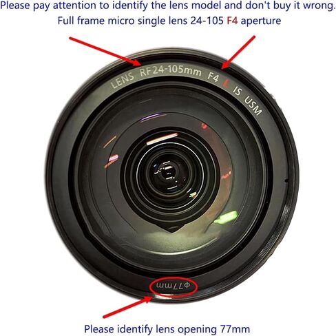 Lens Cap with Lens for EW-83N 77mm Back Petal for Eosr RF24-105mm F4 L is Lens in Saudi Arabia