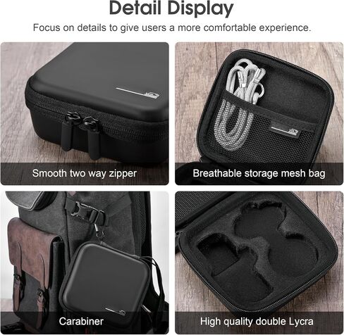 STARTRC VCR Carrying Case for Insta 360 GO 3S Retro Bundle Bag Accessories in Saudi Arabia