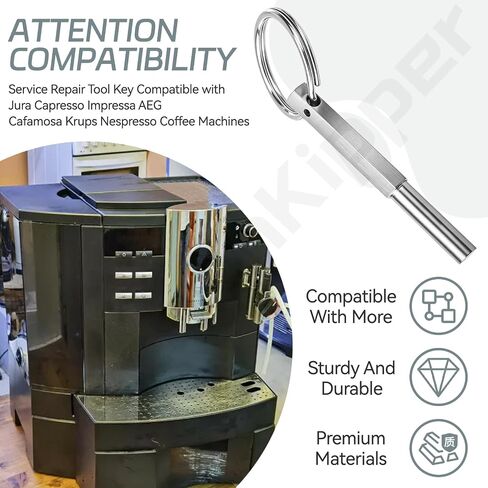 Coffee Machine Repair Tool Key for Jura Capresso Coffee Machines, Magnetic in Saudi Arabia