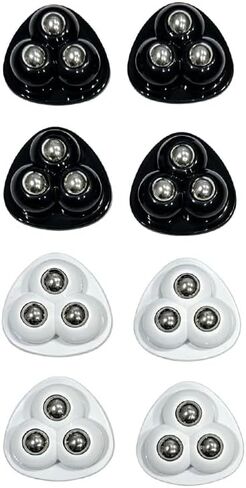 8 Pack Self Appliance Caster Wheels – 360° Swivel Rollers, Scratch-Free Countertop Sliders for Stand Mixer, Coffee Maker, Air Fryer, Kitchen in Saudi Arabia