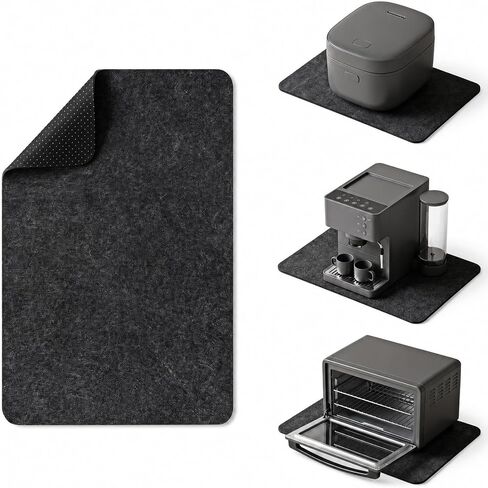 12" X 8" Small Appliance Slider for Kitchen Appliances Countertop Appliances Slider 360° Rotating Sliding Tray for Coffee Maker Air Fryer Heat Resistant Mat Cut to Fit Stand Mixer in Saudi Arabia