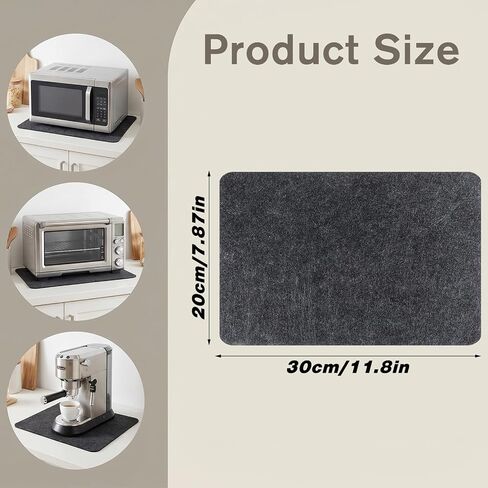 12" X 8" Small Appliance Slider for Kitchen Appliances Countertop Appliances Slider 360° Rotating Sliding Tray for Coffee Maker Air Fryer Heat Resistant Mat Cut to Fit Stand Mixer in Saudi Arabia