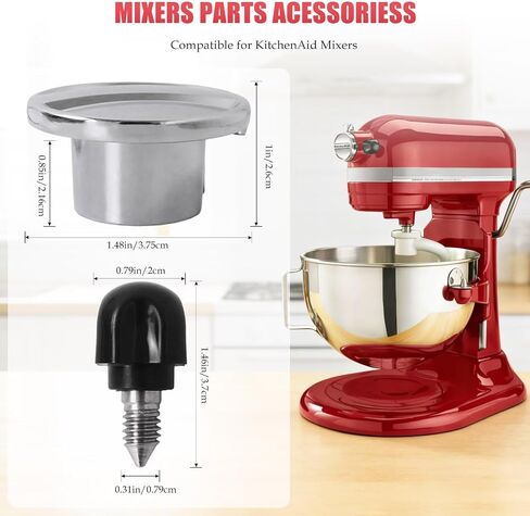 Hub Attachment Cover Cap and Fixing Thumb Screw Set for KitchenAid Stand Mixer [2026 New] in Saudi Arabia