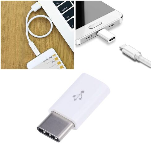 Kisangel USB Type C Adapter for Micro USB Cable 56k Resistor Alloy in Saudi Arabia