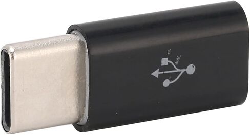 Fabater Micro USB to TypeC Adapter, Fast Charging, Data Transfer, ABS (#1) in Saudi Arabia