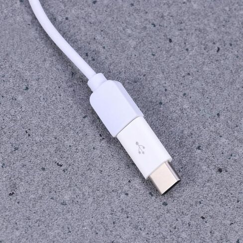 USB Type-c to Micro USB Adapter Connector, 56k Resistor Alloy White in Saudi Arabia