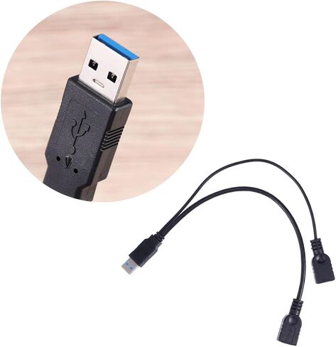HOMSFOU Micro USB 3.0 Hub Male to Female Adapter Cable for Phones in Saudi Arabia
