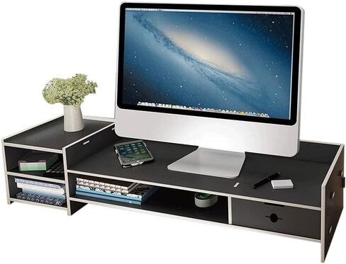 Computer Stand Display Heightening baseComputer Stand Table Keyboard Base Desktop Storage Display Heightening in Saudi Arabia