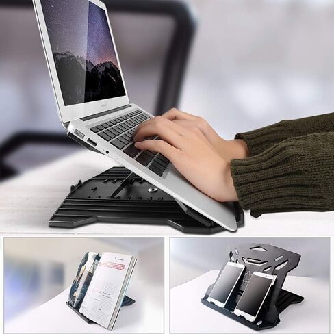 Ventilated Adjustable Laptop Computer Holder Desk Stand in Saudi Arabia