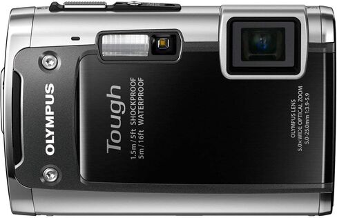 OM SYSTEM OLYMPUS TG-610 Tough 14 MP Digital Camera , 5x Wide Optical Zoom (28mm), 3" 920K LCD (Black) (Old Model) in Kuwait