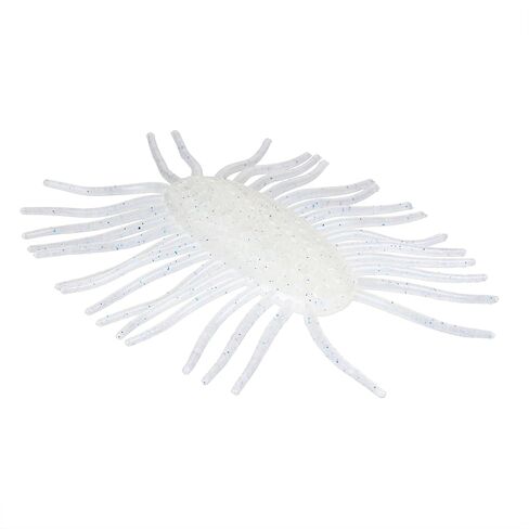 NetBait HexTek Virus BaitFuel Soft Stick Worm, 5 Inch, Crystal Blue in Saudi Arabia
