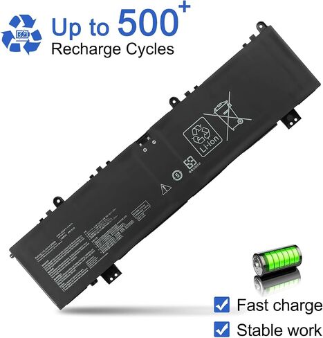 JOTACT C41N2103 استبدال البطارية لـ Asus ROG Zephyrus Duo 16 GX650PI GX650RX GX650RW GX650RM GX650PY GX650RS GX650PV GX650PZ Series NR2202RM NR2202RS NR2202RW NR2202RX 15.4V 90 واط ساعة in Kuwait