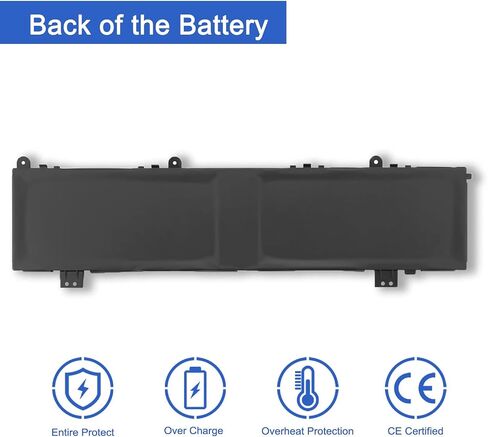 JOTACT C41N2103 استبدال البطارية لـ Asus ROG Zephyrus Duo 16 GX650PI GX650RX GX650RW GX650RM GX650PY GX650RS GX650PV GX650PZ Series NR2202RM NR2202RS NR2202RW NR2202RX 15.4V 90 واط ساعة in Kuwait