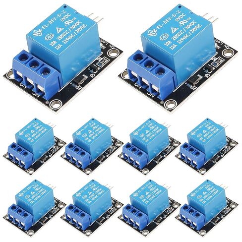 1 Channel Relay Shield Module, 3PCS DC 5V Indicator Light LED Module for Arduino R3 MEGA 2560 1280 ARM PIC AVR STM32 Raspberry Pi MCU DSP Official Boards Shield (3PCS) in Saudi Arabia