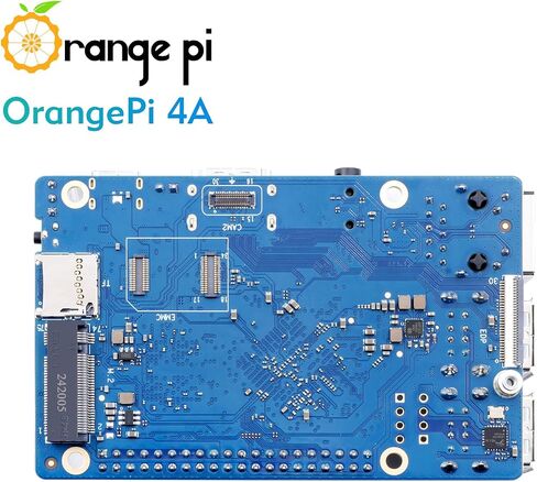 Orange Pi 4A 2GB LPDDR4/4X Allwinner T527 Single Board Computer, 8 Core RISC-V Co-Processor 2 Tops NPU 1.8GHz Frequency Wi-Fi 5.0+BT 5.0,BLE Run Ubuntu, Debian, Android13 (Pi 4A 2GB+Supply) in Saudi Arabia
