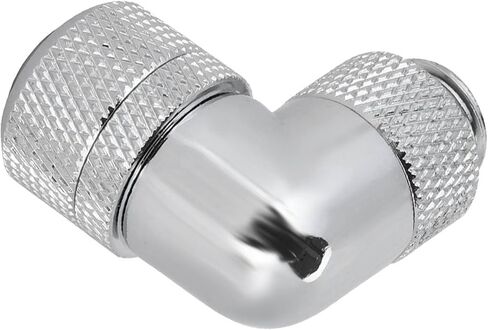 Jiawu G1/4 Water Cooling Fitting, 90° Right Angle Elbow (Silver) in Kuwait